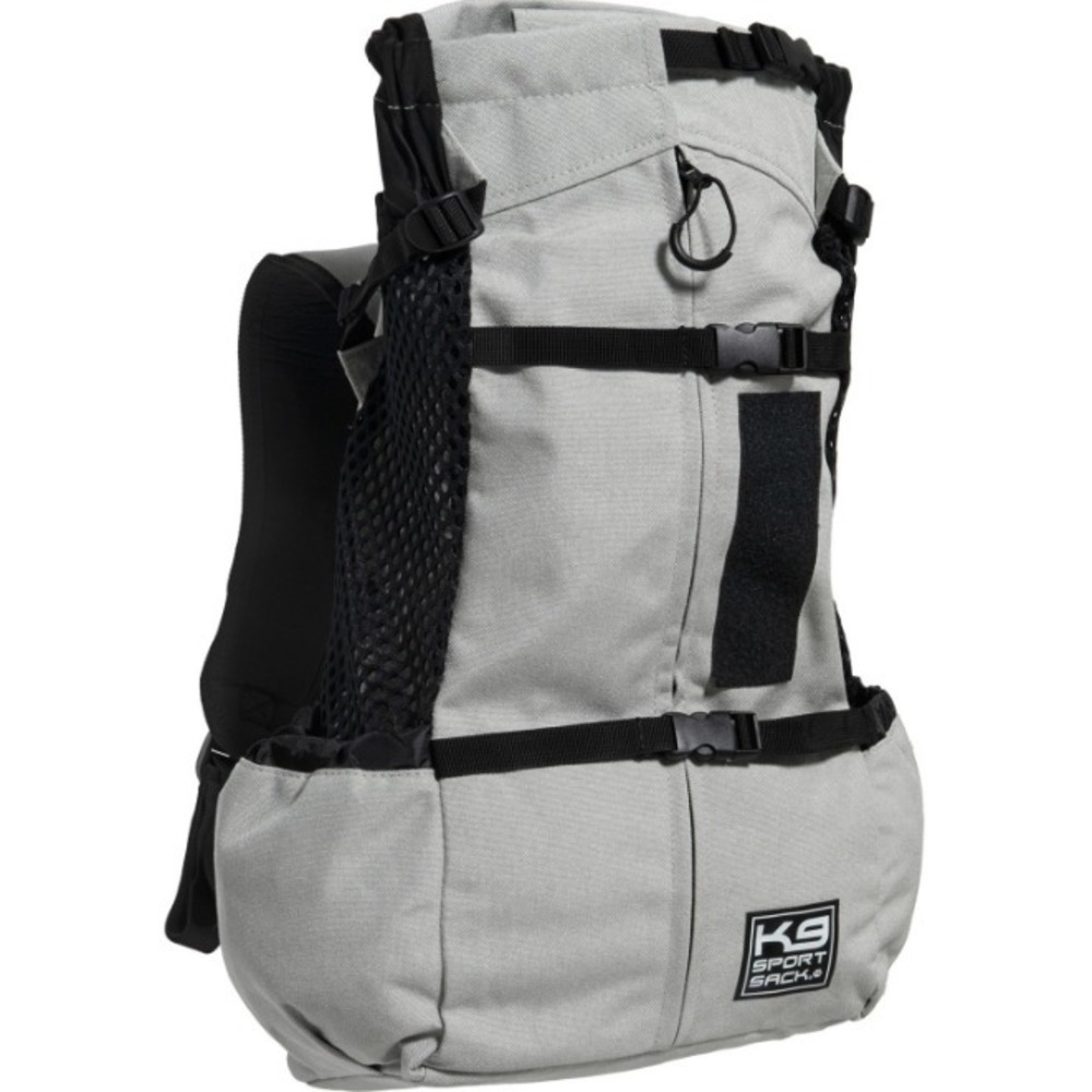 K9 Air 2 Dog Backpack Carrier L Size Light‎ Grey 20–23in Torso Pet Travel Pack